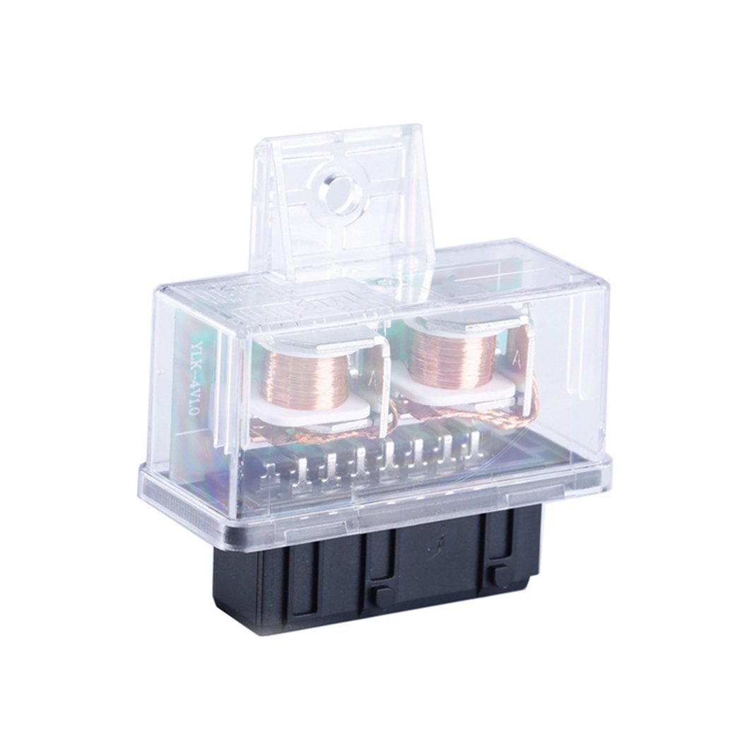 15 Pins Silver Alloy Contact Terminals High Temperature Resistance ABS Transparent Plastic Housing 1NO 27VDC 30A Auto Relay