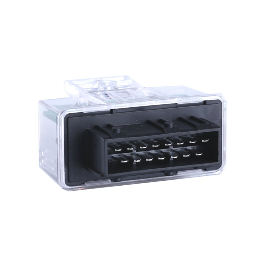 15 Pins Silver Alloy Contact Terminals High Temperature Resistance ABS Transparent Plastic Housing 1NO 27VDC 30A Auto Relay