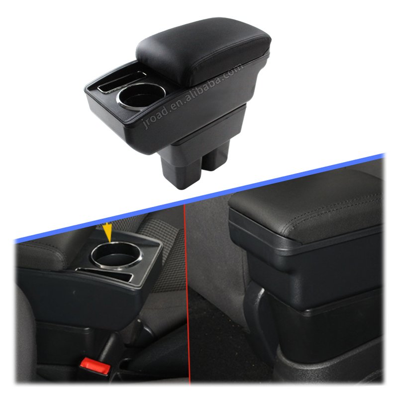 Jimny Center Console Armrest Box for Suzuki Jimny JB74 JC74 2018-2025 Accessories Armrest Box Replacement with Cup Holder Insert