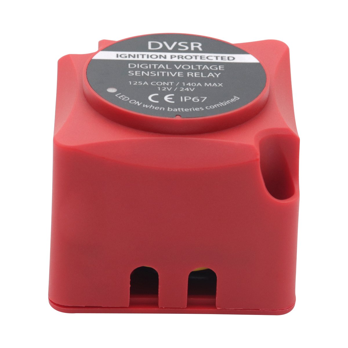 12V 24V Miniature Dual Battery System DVSR Kit Digital Voltage Sensitive Relay for Marine Boat Vessel RV Auto Protection