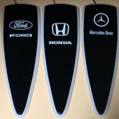 Hot Selling Atmosphere Light Led Car Logo Customization New LED Car Interior Accessories Ambient Light Wall Light