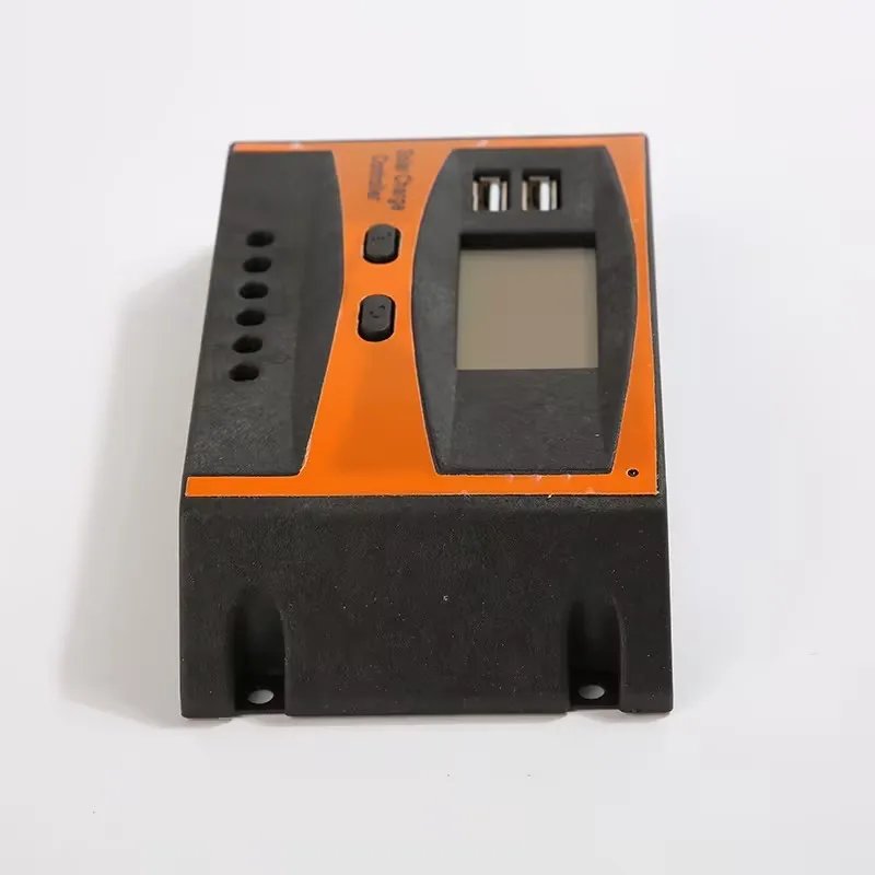 SUYEEGO 12V 24V Auto 10A 20A 30A LCD PWM Li-ion Charge Controller Solar Regulator Stabilizers for Lithium Ion Battery Dual USB