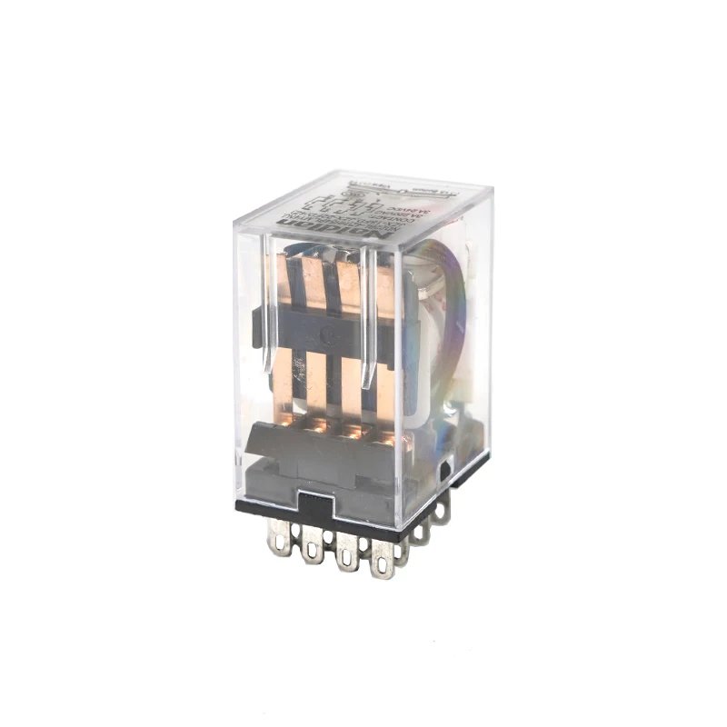 Customized NAIDIAN Universal Relay General Purpose Mini Electromagnetic MY4NJ 14PINS With LED Light General Purpose Relay HH54PL