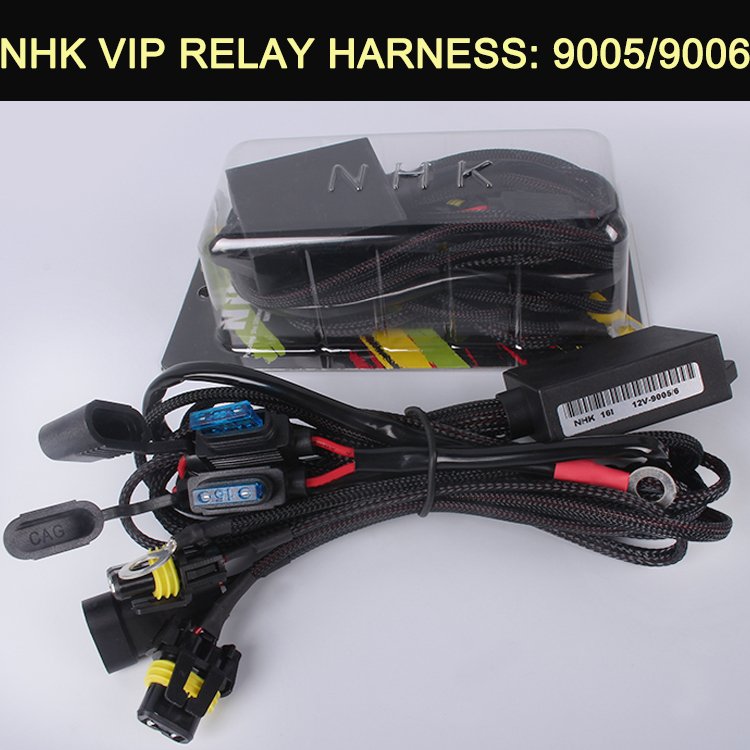 NHK VIP Version 9005/9006 Double Insurance Big Waterproof Relay Harness Wire