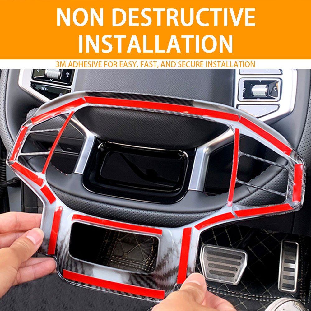 29 Pcs Carbon Fiber Interior Full Trim Set Peach Wood Grain Central Control Modified Parts for Chery Jetour Traveller T2