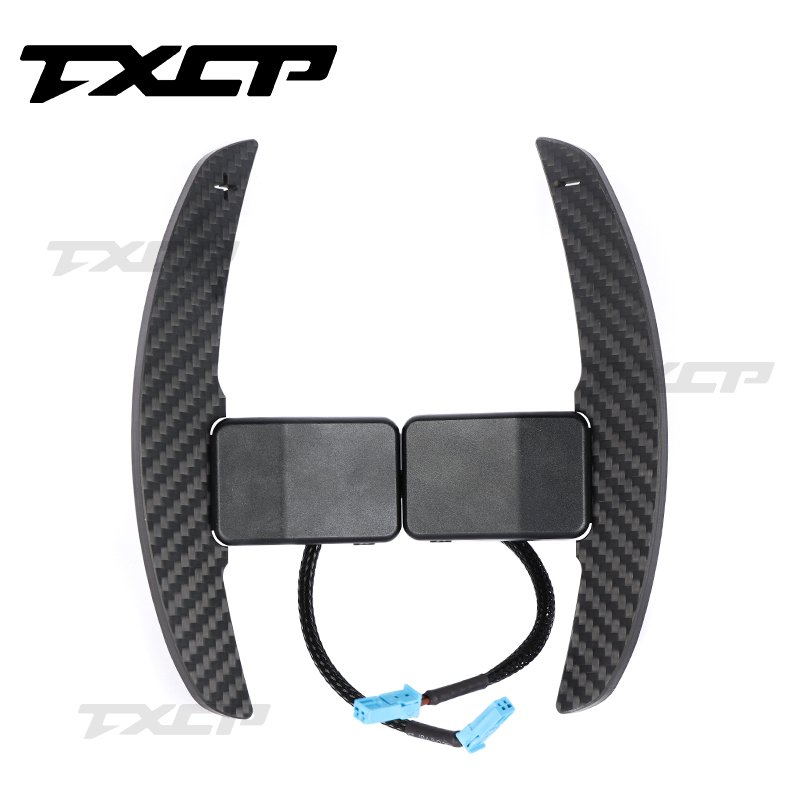 Car interior accessories steering wheel carbon fiber magnetic shift paddle for BMW G series G20 G30 G82 G84 G80