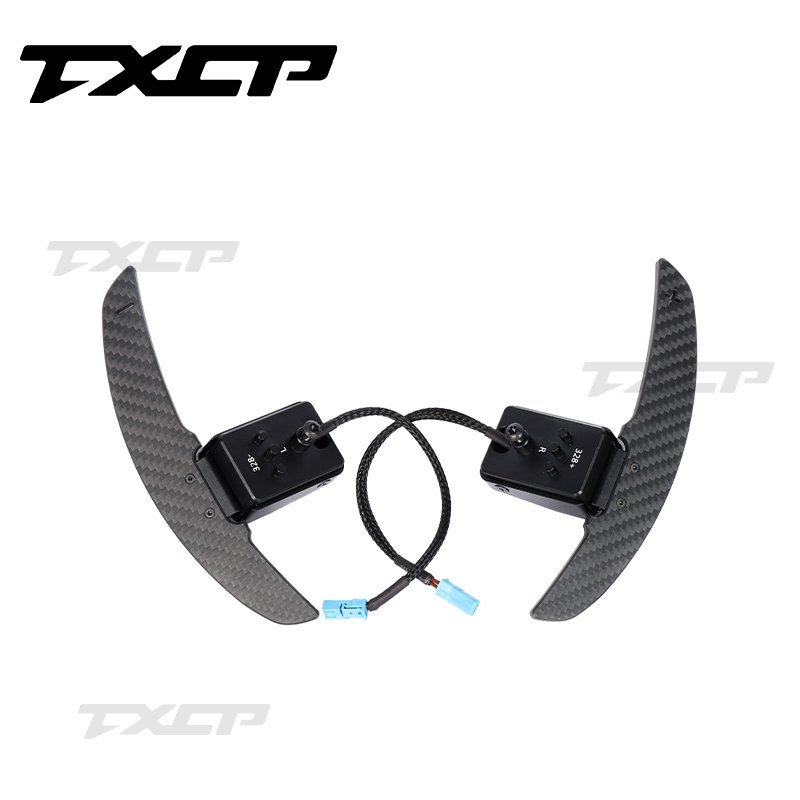 Car interior accessories steering wheel carbon fiber magnetic shift paddle for BMW G series G20 G30 G82 G84 G80