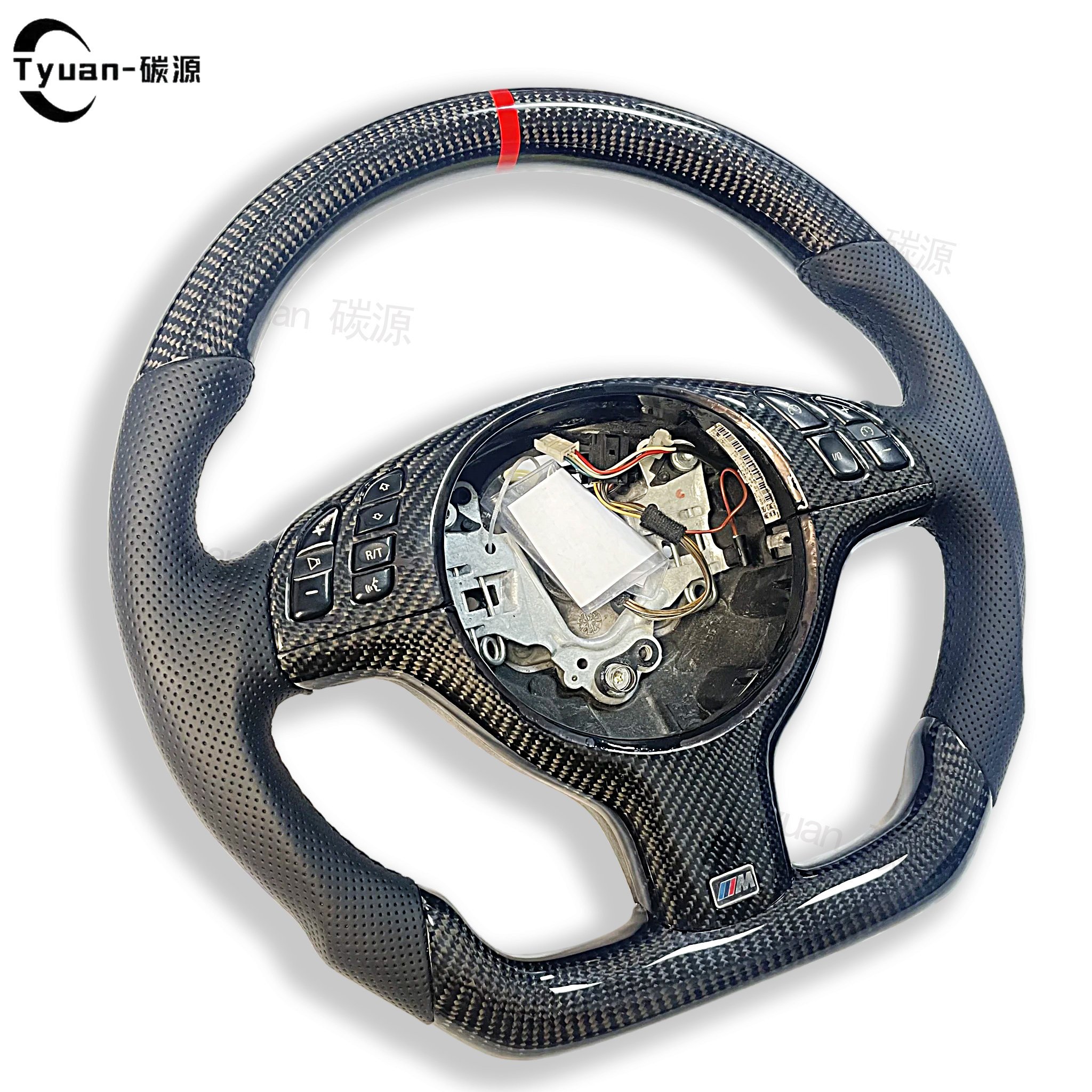 2021 Latest Suede Carbon fiber Car steering wheel for BMW 3 Series E46 318 320 325 330 Alcantara