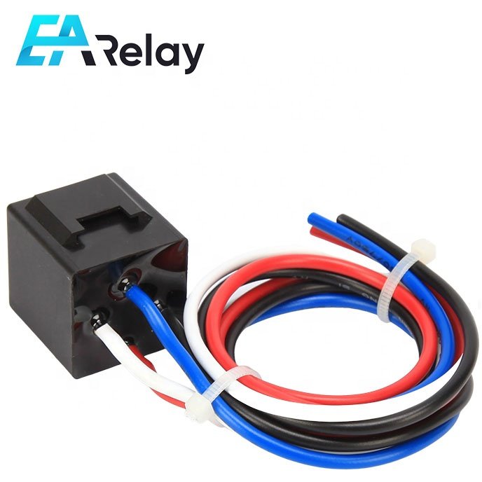 100% Sealed Relay Waterproof Auto Relay Built-in Wiring Harness Automotive Relay IP68 Protection