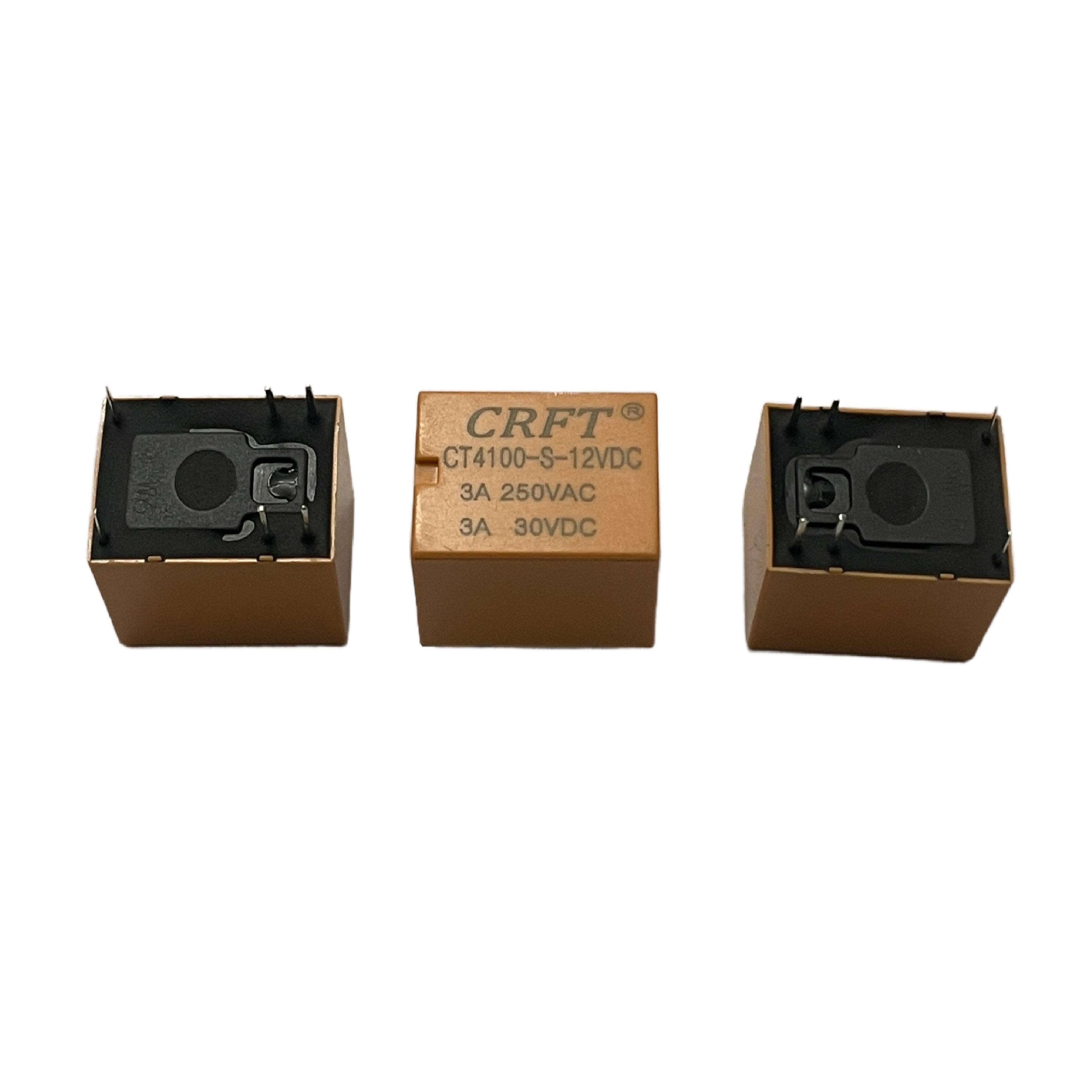 CT4100 1 Form C 6PIN DPDT Signal Relay for Communication 5v 9v 12v 24v Power Relay PCB Relay for Electrical Appliances