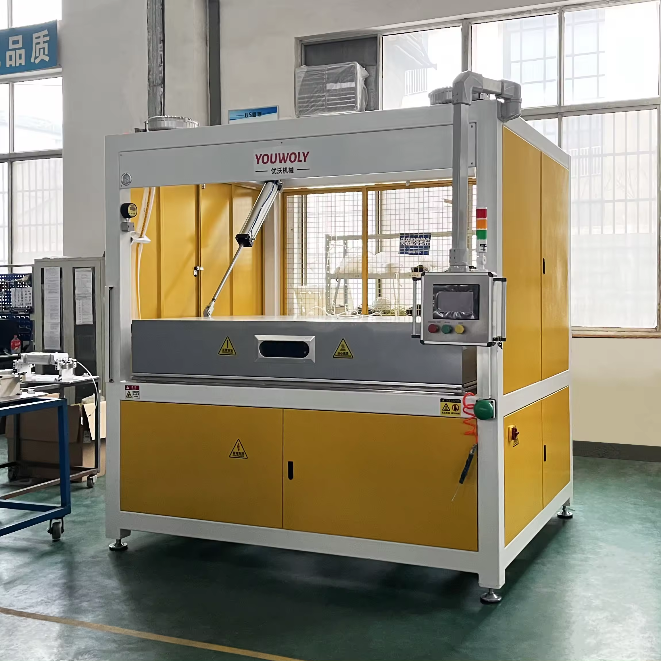 Vacuum Activated Coating Wrapping Covering Machine for Car Handle Armrest Box Door Panel Console Dashboard