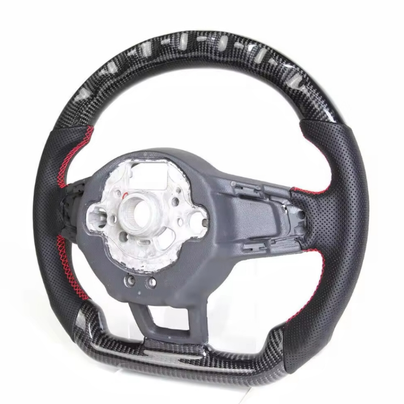 Custom Steering Wheel LED Carbon Fiber Steering Wheel for VW MK7 MK6 GOLF 7 GOLF 6