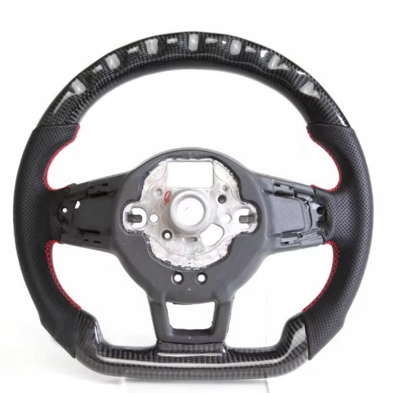 Custom Steering Wheel LED Carbon Fiber Steering Wheel for VW MK7 MK6 GOLF 7 GOLF 6