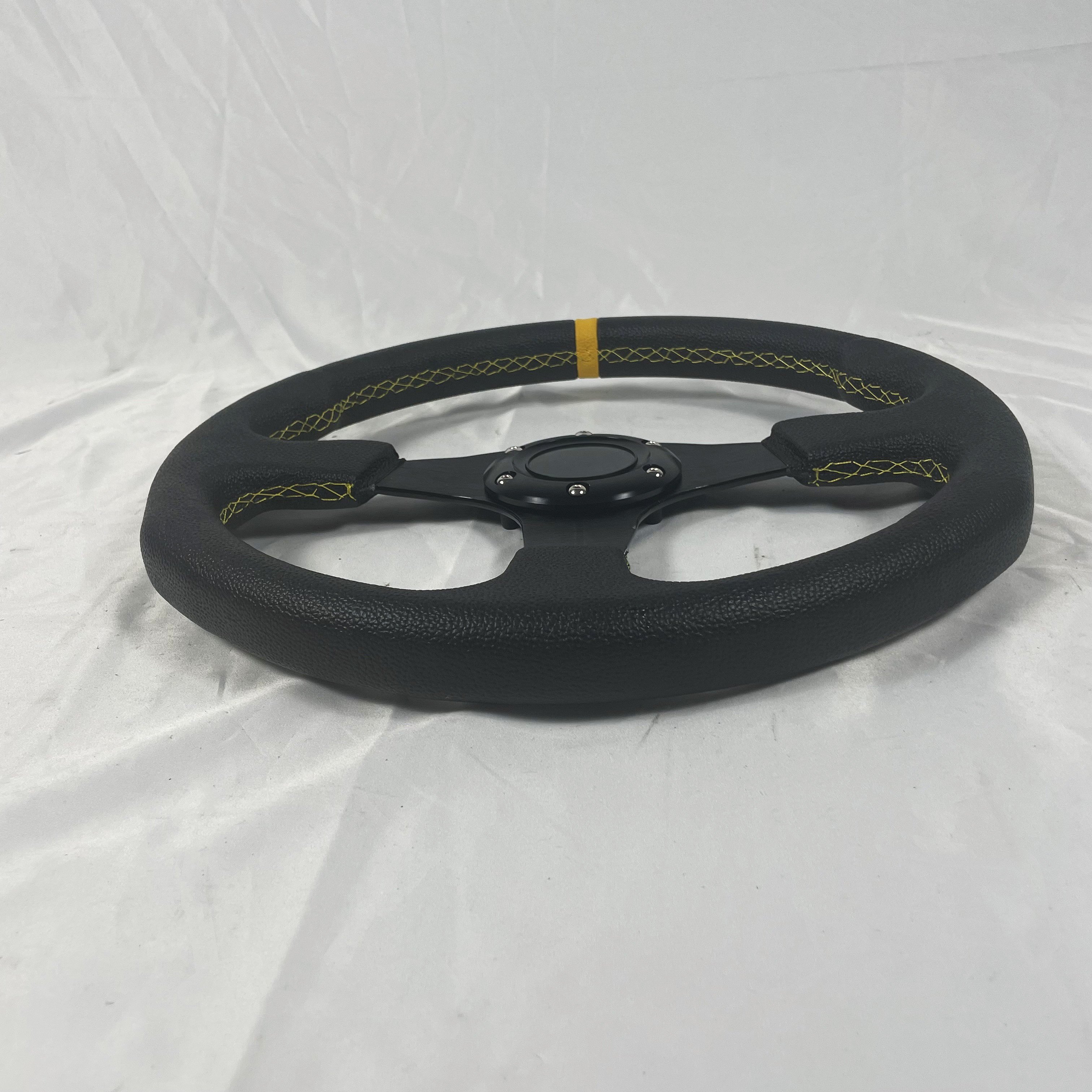 TRAPLY Stitching Car Steering Wheel Sports Car Modification Steering Wheels