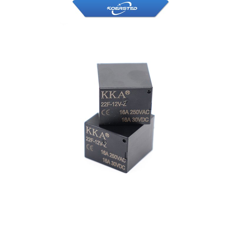 KKA-F22 20A 12V 250VAC 4Pin Mini High Current Relay for Auto/Household