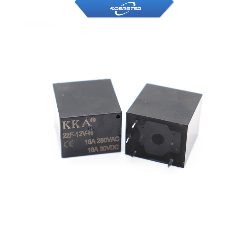 KKA-F22 20A 12V 250VAC 4Pin Mini High Current Relay for Auto/Household