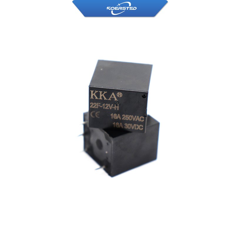 KKA-F22 20A 12V 250VAC 4Pin Mini High Current Relay for Auto/Household