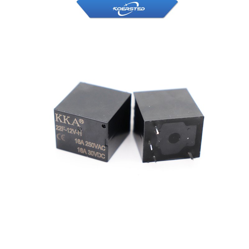 KKA-F22 20A 12V 250VAC 4Pin Mini High Current Relay for Auto/Household