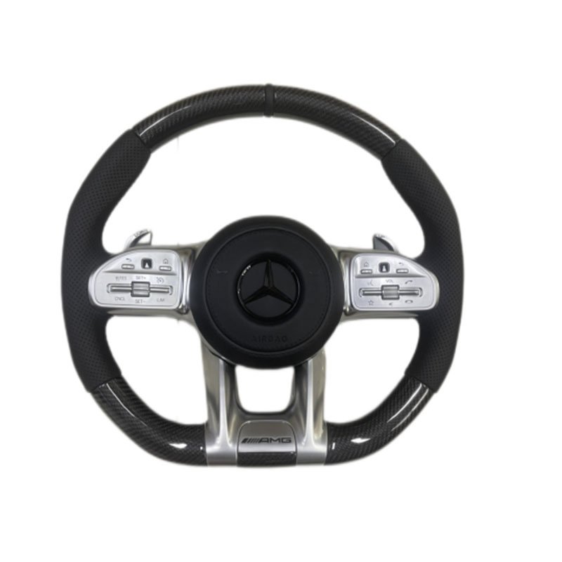 Car steering wheel new upgrade for mercedes benz S class C class A B C AMG marks carton fiber control coupe version suitable