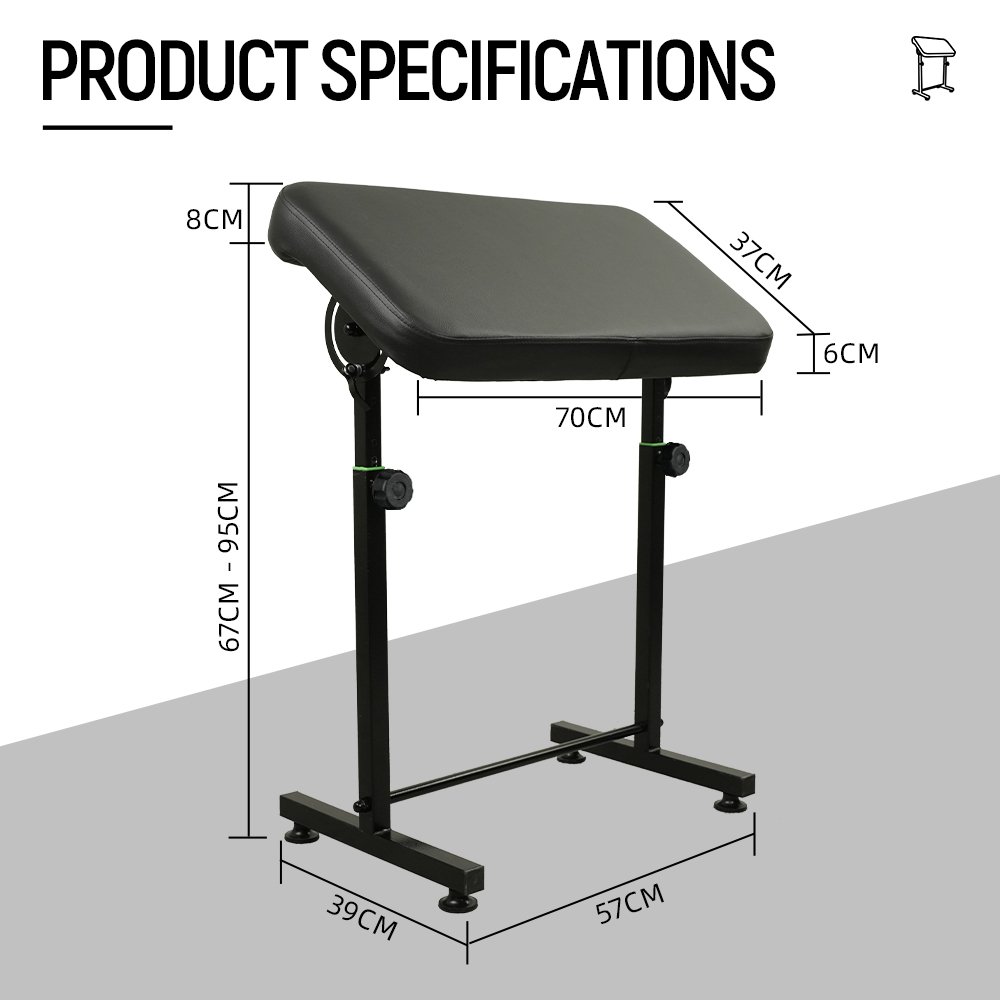 Extra Large Tattoo Studio Supply Adjustable Stand Armrest Beauty Tattoo Furniture Tattoo Armrest