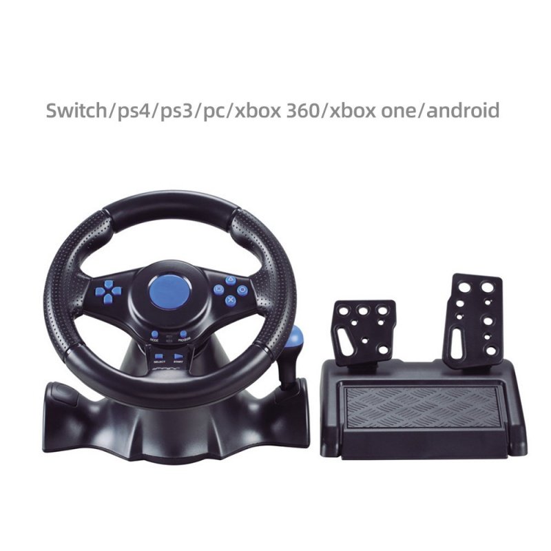 Car Driving Simulator Game Driving Racing Wheel 7 In 1 Gaming Steering Wheel Set