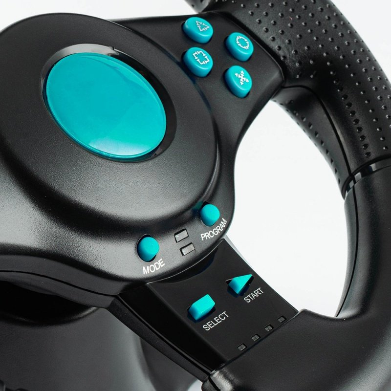 Car Driving Simulator Game Driving Racing Wheel 7 In 1 Gaming Steering Wheel Set