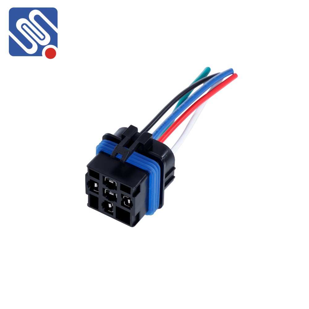 Meishuo MSV4Q-C 5Pin 60 AMP 12V DC Waterproof Harness Automotive Relays Electrical Connector Auto Wire Harness