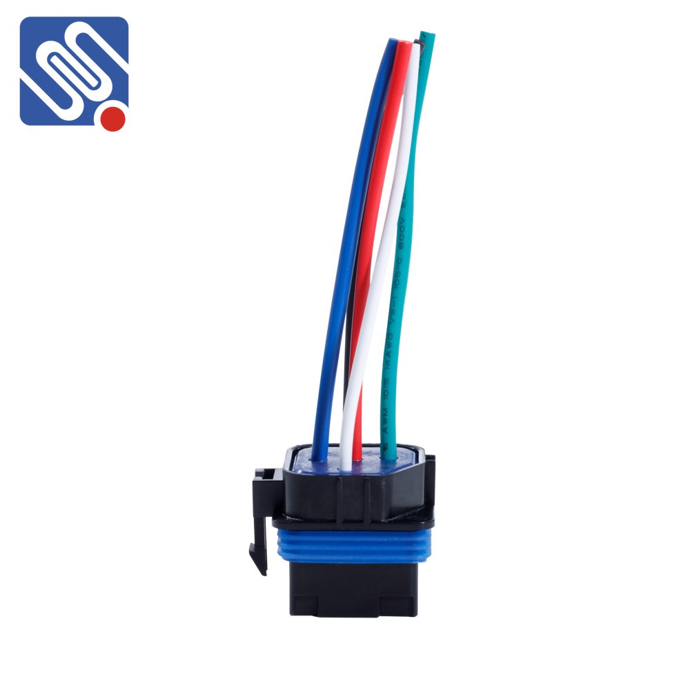 Meishuo MSV4Q-C 5Pin 60 AMP 12V DC Waterproof Harness Automotive Relays Electrical Connector Auto Wire Harness