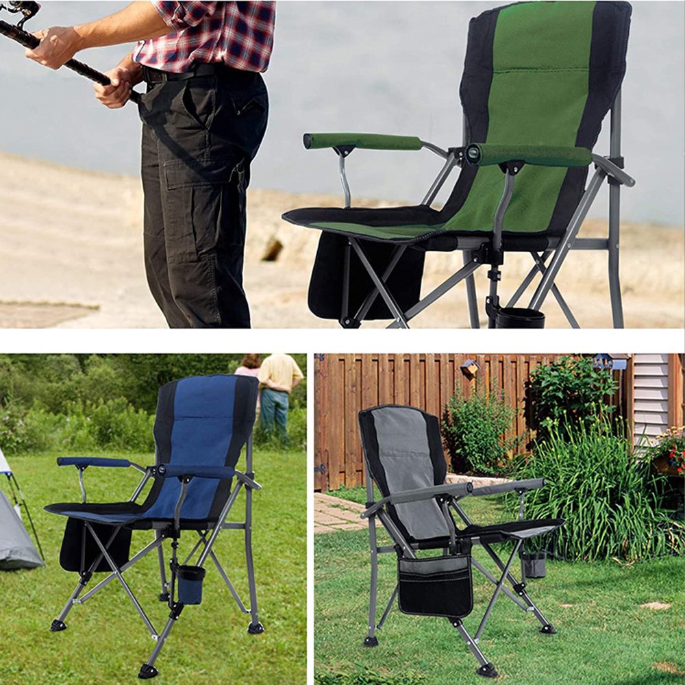 Outdoor Freestyle Rocker Portable Rocking Folding Oxford Outdoor Camping Chair