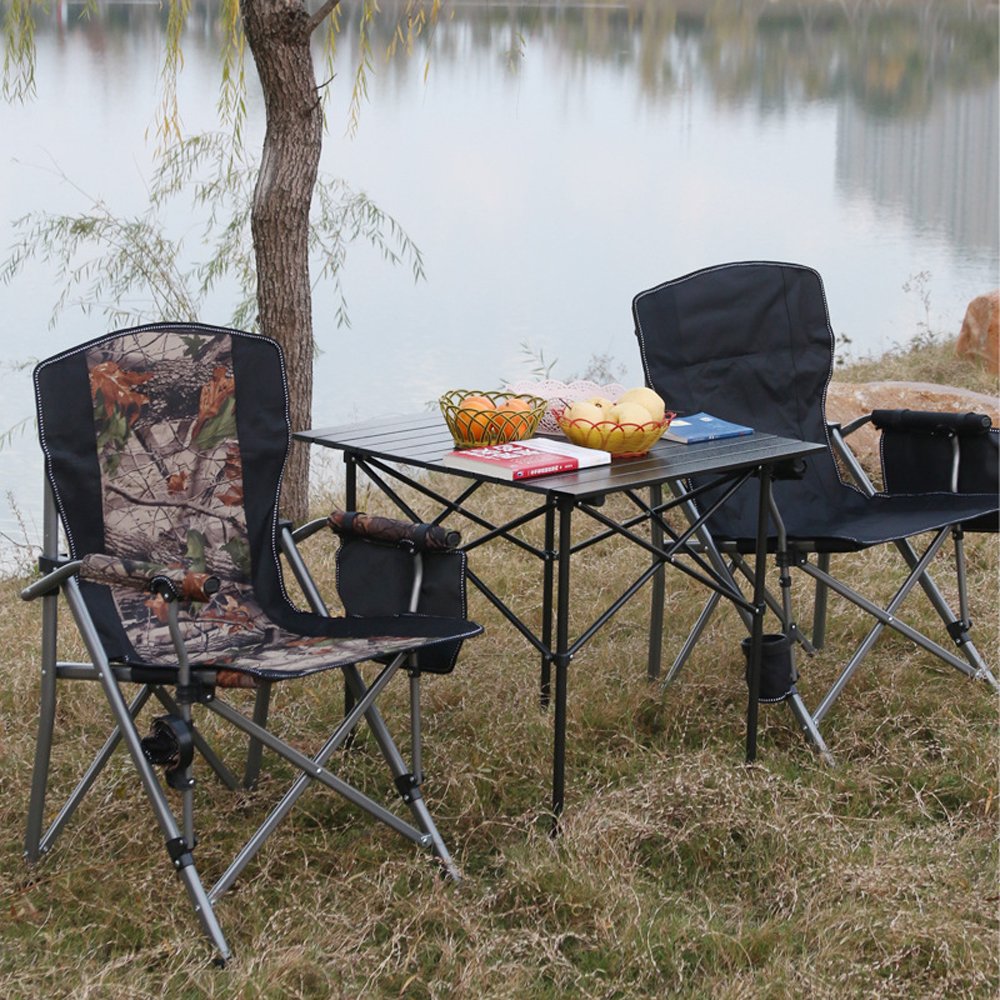 Outdoor Freestyle Rocker Portable Rocking Folding Oxford Outdoor Camping Chair
