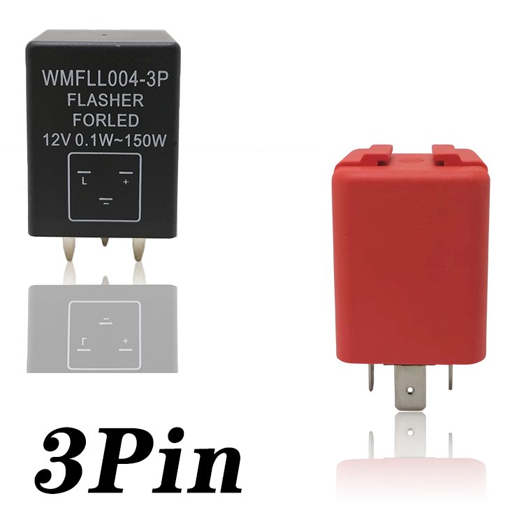 Auto Car Motorcycle 2 3 4 5 8 Pin LED Flasher Relay DRL Flash Strobe Controller Flasher Module for Led Turn signal Light Flasher