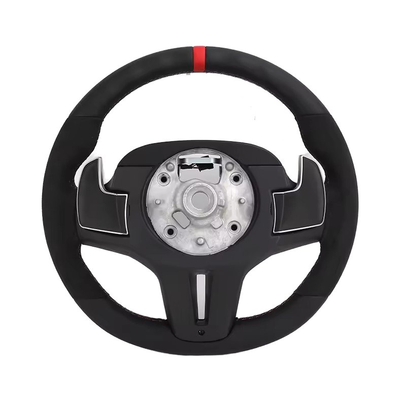 M Sport Volant Wide Paddle Alcantara Leather Steering Wheel for BMW G20 G30 X3 G01 X4 G02 G80 G22 G31 G32 G11 G12 G05 G06