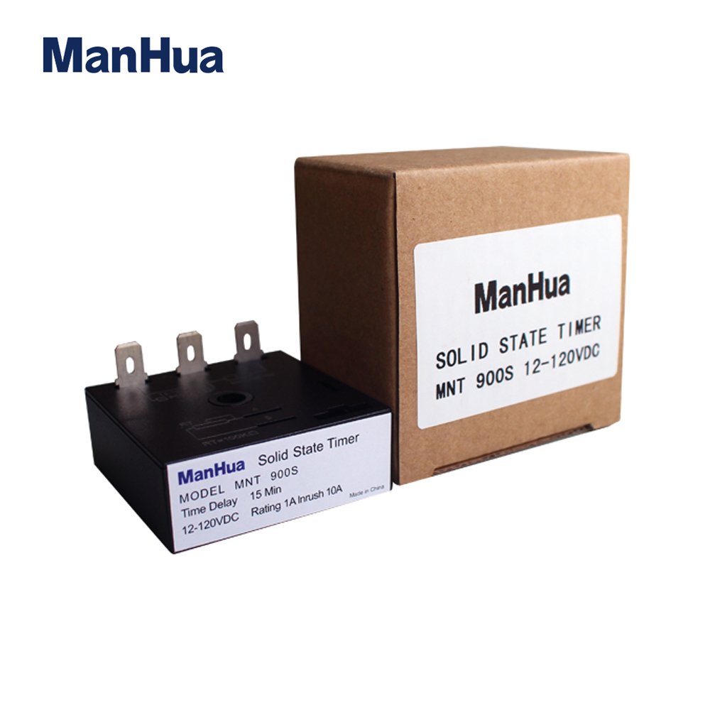 ManHua 12~120VDC-1A Solid State Timer Delay on Break Timer