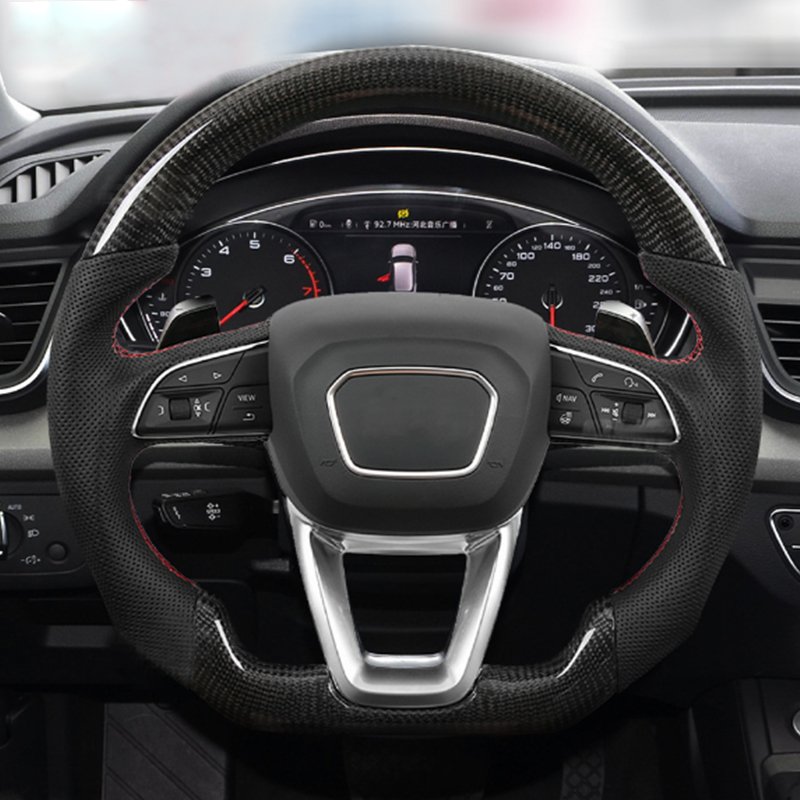 Customized price Carbon Fiber car Steering Wheel Fit for Audi Q8 Q7 SQ7