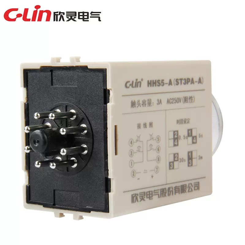 New C-Lin Time Relay HHS5F(ST3PF) HHS5F1(ST3PFT1) HHS5F2 HHS5F3 HHS5-A(ST3PA-A) HHS5-B(ST3PA-B) HHS5-C(ST3PA-C) HHS5-D(ST3PA-D)
