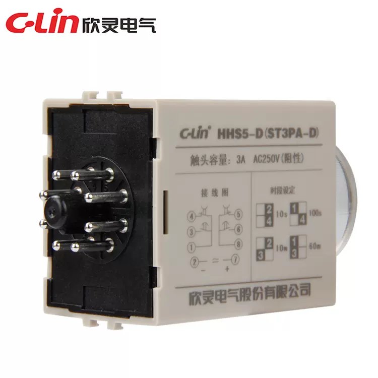 New C-Lin Time Relay HHS5F(ST3PF) HHS5F1(ST3PFT1) HHS5F2 HHS5F3 HHS5-A(ST3PA-A) HHS5-B(ST3PA-B) HHS5-C(ST3PA-C) HHS5-D(ST3PA-D)