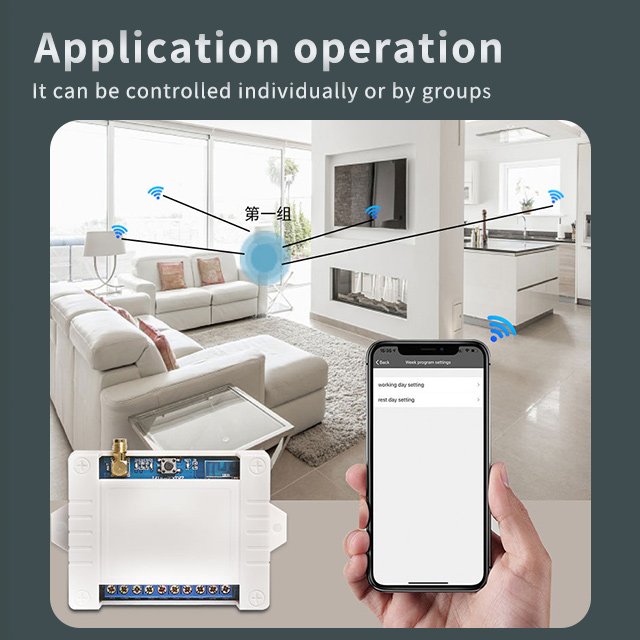 Basic Smart Home Automation DIY Intelligent Wifi Wireless Remote Control Universal Relay Module Light Power Mini Switch