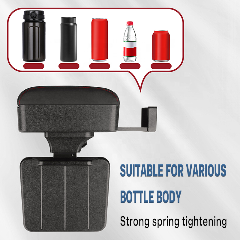 Anjuny Car Extender Console Storage Case Arm Relaxation Support Pad Car Armrest Box