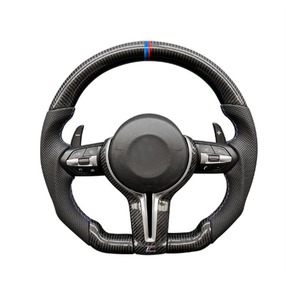 Steering Wheel For Bmw F15 X1 X2 X3 X4 X5 M3 M4 F30 F80 F87 X6 M2 M3 M4 F30 Carbon Fiber Steering Wheel