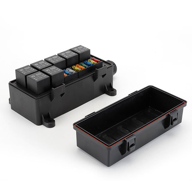 Waterproof Fuse Box for Motorhome Relay Fuse Vehicle Multi Way Light Control Modified Fuse Box
