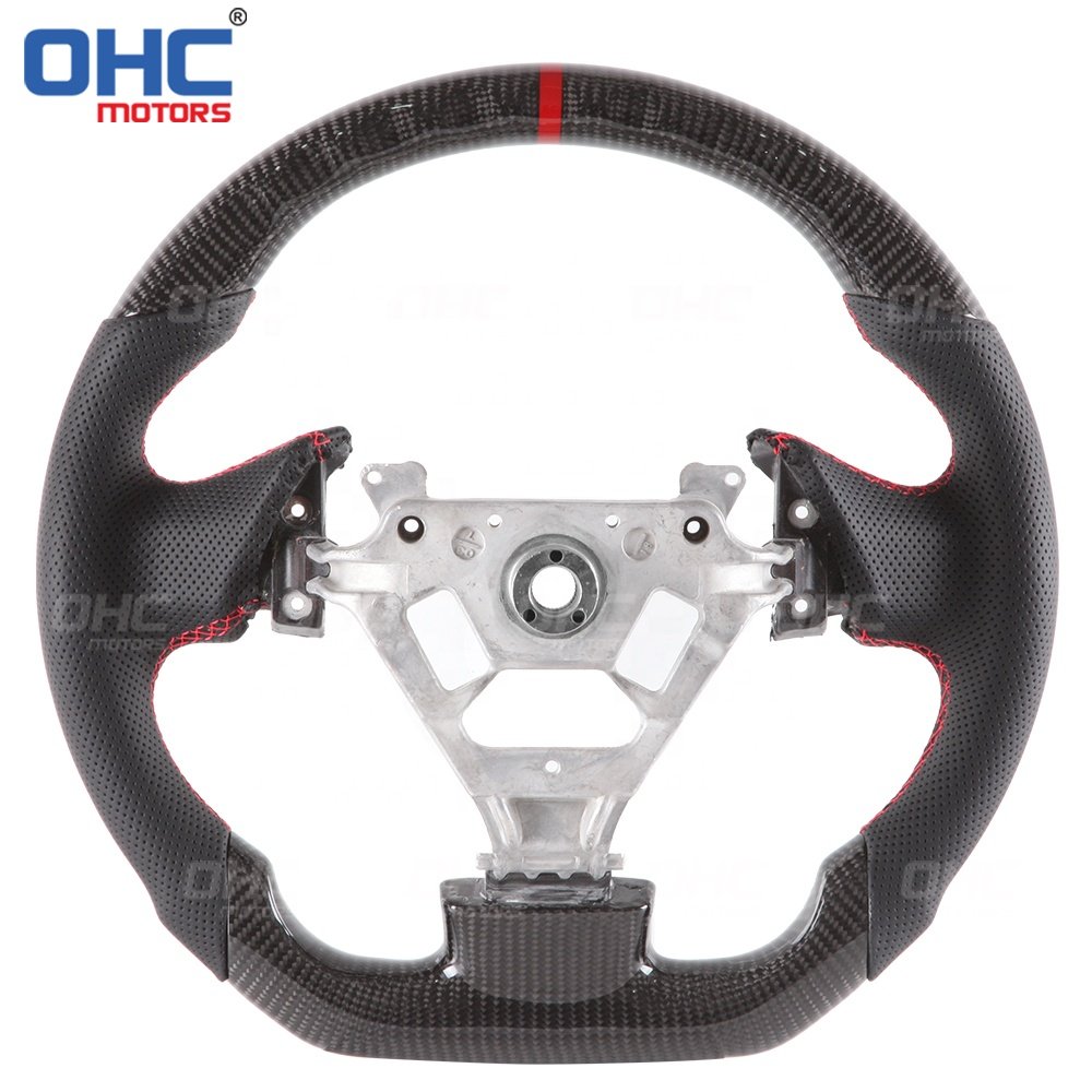 Custom Carbon Fiber Steering Wheel For Infiniti G35 Racing Steering Wheel ohc motors