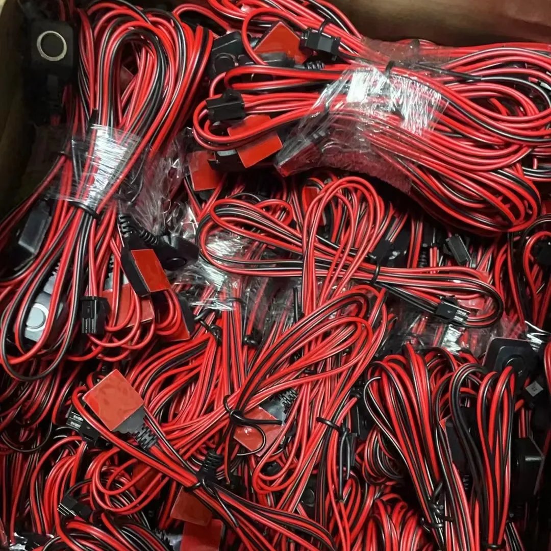 Factory Price GPS tracker Power Cable, SOS Alarm Cable, and Microphone Alarm Supports the Use of Any Model GPS tracker