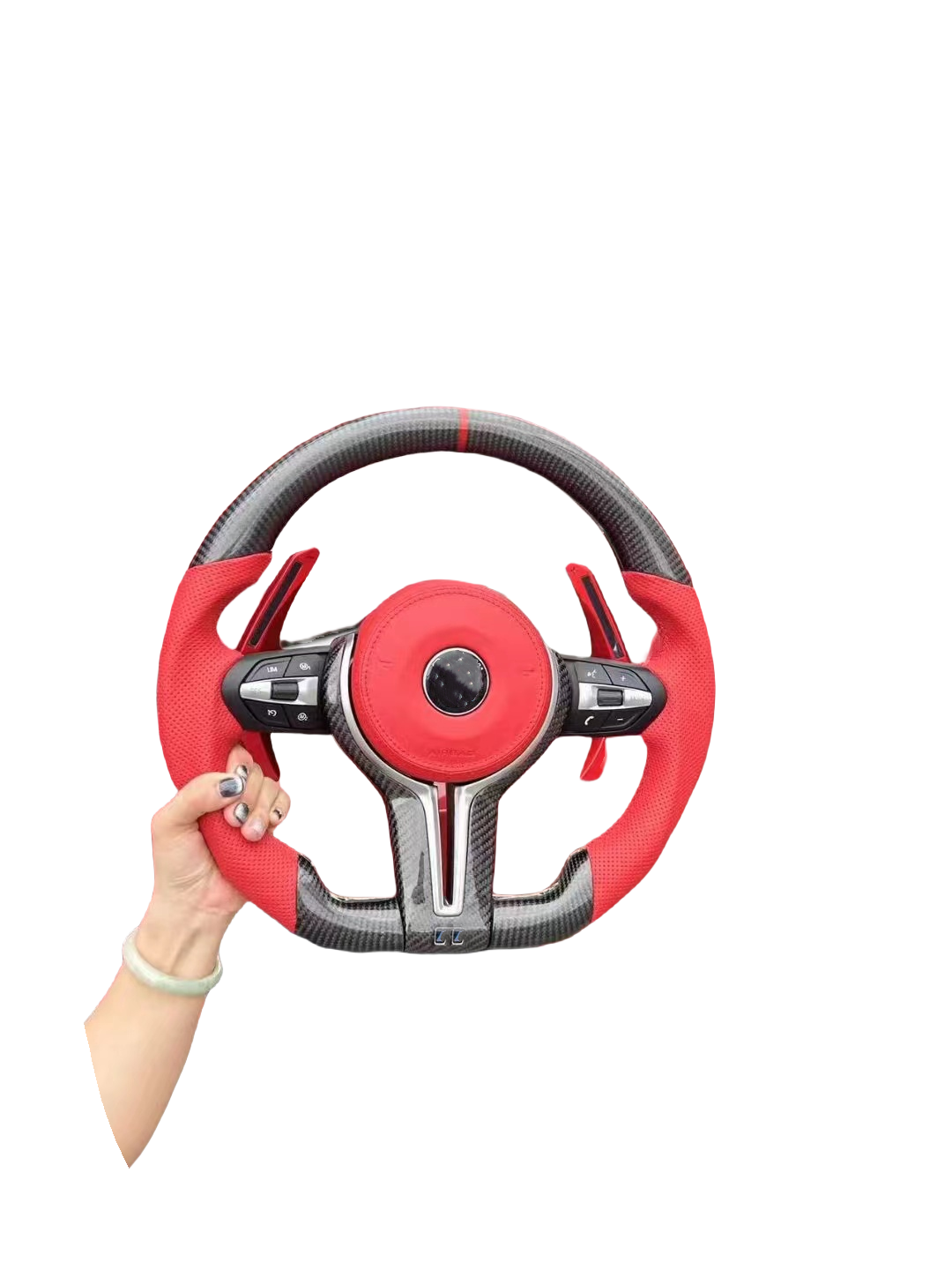 Factory direct New Carbon Fiber Thong Steering Wheel for BMW M3 M4 M5 Full Range of Modified Car Accessories