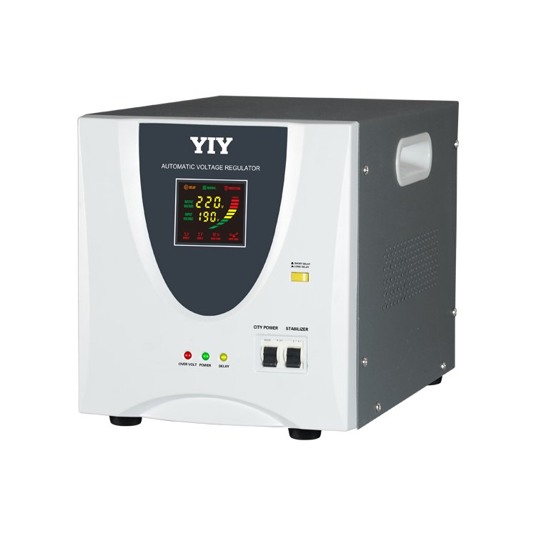 AC 220v 110v 10KW 10000w Avr Automatic Electronic Type Over and Under Voltage protection Auto Voltage Regulator
