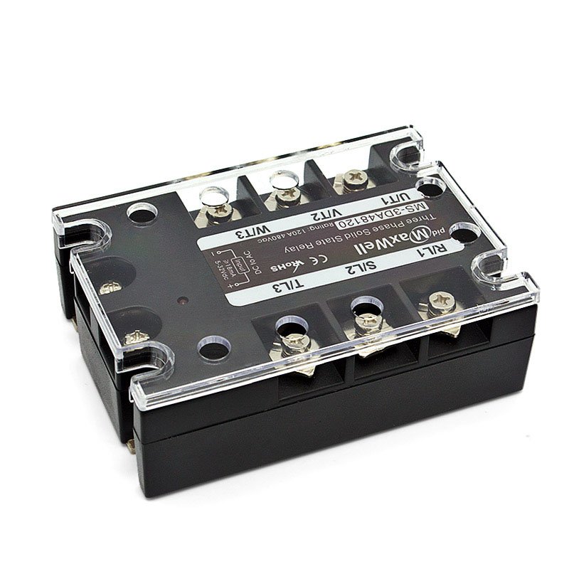 High Quality 120A Three Phase Solid State Relay Long Lifespan Miniature Size Sealed for Industrial Automation Power Systems