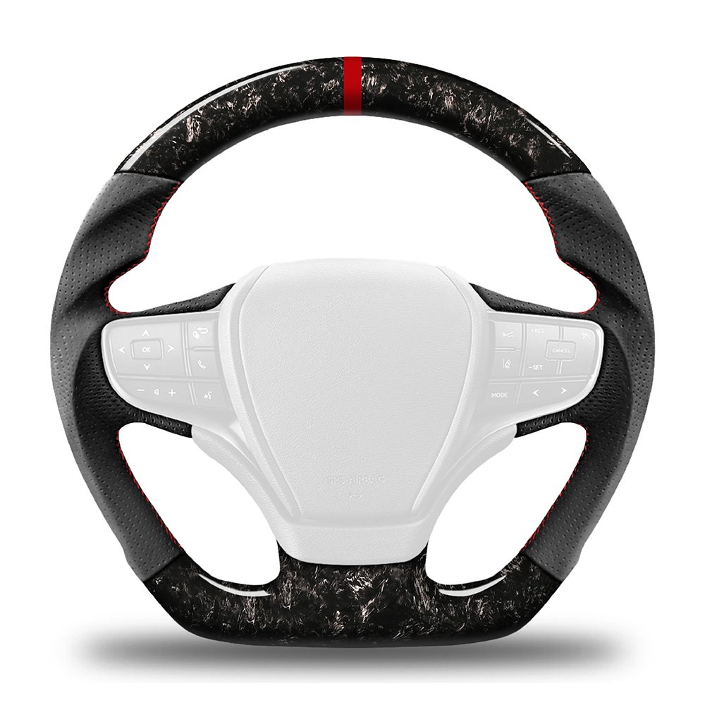 Wholesale Classic Car Sport Steering Wheel Custom Carbon Fiber Steering Wheel For Lexus IS