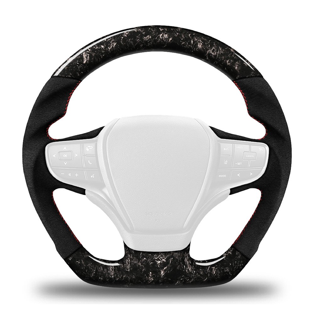 Wholesale Classic Car Sport Steering Wheel Custom Carbon Fiber Steering Wheel For Lexus IS