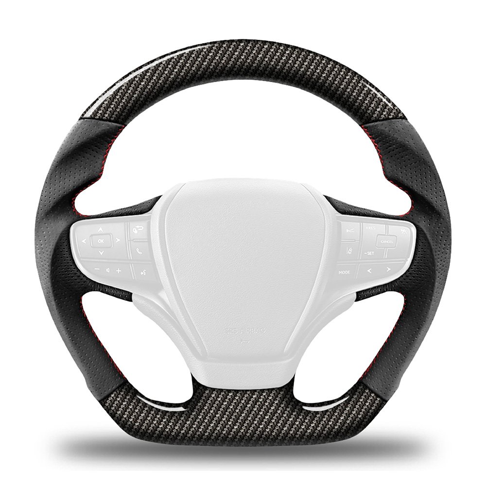 Wholesale Classic Car Sport Steering Wheel Custom Carbon Fiber Steering Wheel For Lexus IS