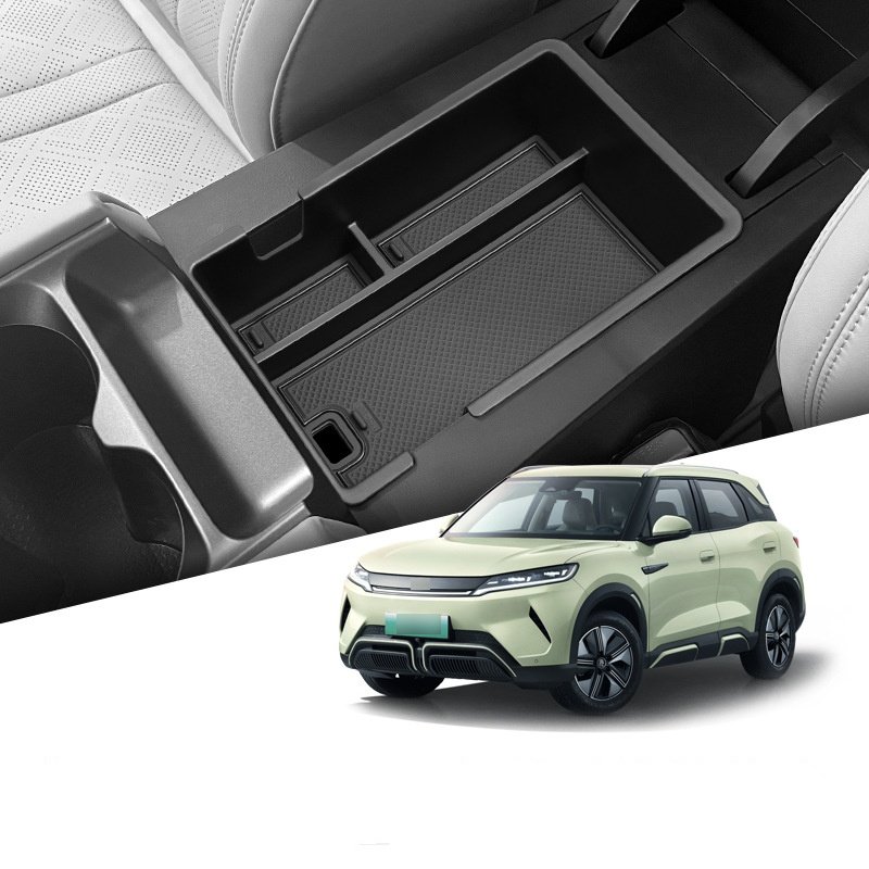 Armrest Storage Box Suitable for BYD Yuan up Gear Knob Storage Box Armrest Box Center Console Organizer