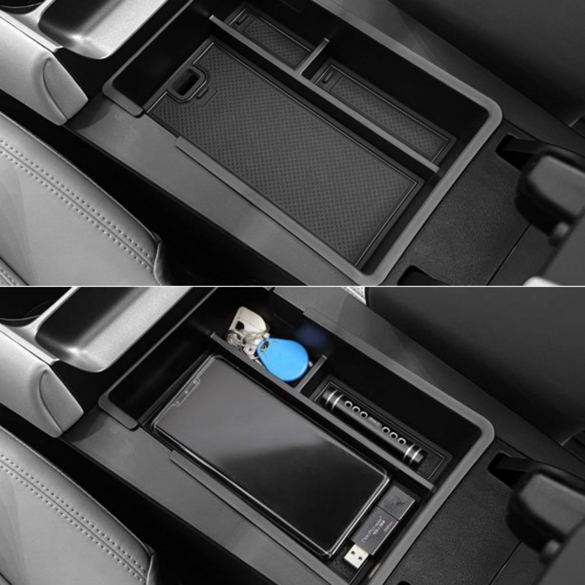 Armrest Storage Box Suitable for BYD Yuan up Gear Knob Storage Box Armrest Box Center Console Organizer